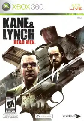 Kane & Lynch 1 Dead Men (USA) box cover front